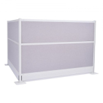 Ruumijagaja 2 tk 183x122 cm hall PET-kangas n&otilde;elatav pind