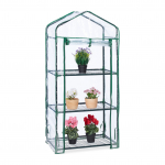 Kasvuhoone 128 x 60 x 40 cm roheline PVC kattega