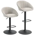 Baaritoolid 2 tk beež p&ouml;&ouml;rlev iste 83 103 cm