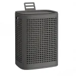 Pesukorv kaanega 42,5 &times; 33 &times; 57 cm tumehall