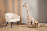 Laste tugitool Fluffy 52x47 cm Valge
