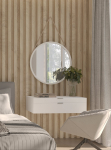 Peegel Grace Round 60x60x2 cm Valge