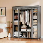 Kangast riidekapp 45x150x175 cm Hall