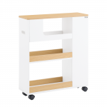 Vannitoakapp valge 20x60x71 cm