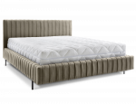 Voodi Plissa 180x102x212 cm Helepruun