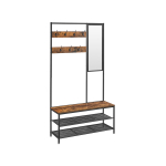 Esikunagi peegliga 35 x 98 x 180 cm pruun