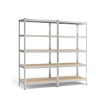 Laoriiulid 200 cm hall 2 tk 875 kg kandev&otilde;imega