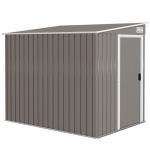 Aiakuur metallist 154x206,5x181 cm hall liuguks