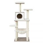 Kassipuu 55 x 45 x 138 cm Greige sisaliga ronimiseks