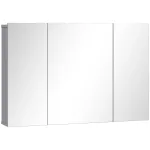 Vannitoa peegliga seinakapp 3 ust 90x15x60 cm hall