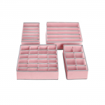 Aluspesu korvid 4tk 32x32x10cm roosa