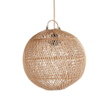 Bubble Pendant rippvalgusti 30 &times; 30 cm pruun rotang