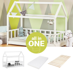 Lastevoodi koos madratsiga 80x160cm