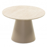 Kohvilaud OREZ 80x53x59,5 cm Beež MDF ja melamiin