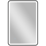 Vannitoapeegel LED 90 &times; 60 cm must h&auml;mardatav IP44