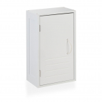 Vannitoakapp 50 x 30 x 18,5 cm valge MDF riiulitega