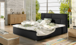 Voodi Latina 200x200 220x93x223 cm Must