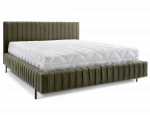 Voodi Plissa 200x102x212 cm Roheline