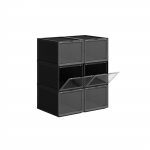 Jalan&otilde;uriiul plastikust 36x28x22cm must