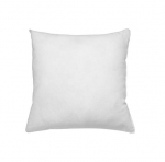 Valge sisepadi 40 &times; 40 cm puuvill tugi padjap&uuml;&uuml;rile