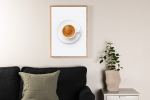 Seinapilt Kergelt Piimaga Kohv 70x100 cm Pruun