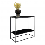 Konsoollaud must Vita 80x36x80 cm