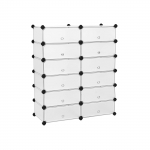 Jalatsikapp 83x31x105 cm valge