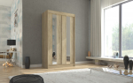 Riidekapp BALTON 120 120x215x61 cm Sonoma