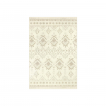 Elutoa vaip 120 x 170 cm liivjas pestav boho TPR-p&otilde;hjaga