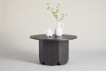 Diivanilaud Tekla l&auml;bim&otilde;&otilde;t 80 &times; 45 cm must MDF elutuppa