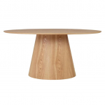 S&ouml;&ouml;gilaud NOEL 160 &times; 90 cm ovaalne pruun MDF