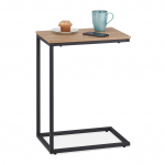 Abilaud 60 x 30 x 45 cm must C-kujuline metallraam