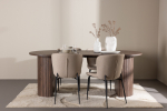 H&auml;r&ouml;n Modesto s&ouml;&ouml;gilaua komplekt 200x90 cm Mocha