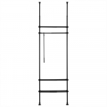 Garderoobis&uuml;steem metallist must