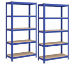 Laoriiulid 2tk 90x40x180 cm teras