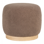 Tumba &uuml;mmargune Belfort Pouf pruun
