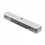TV alus seinale 140x23,6x16 cm valge E1 plaat 52 kg