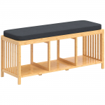 Kingapink 102 x 33 x 45 cm naturaalne bambus istmega