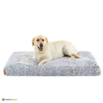 Koera pesa 122 x 74 x 10 cm XXL helehall pestav kate