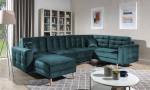 Nurgam&ouml;&ouml;bel Asgard U 326x202x93 cm Tume Roheline
