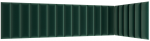 Polsterdatud Paneel Quadratta 210x90x60 210x35x60 cm Tumeroheline