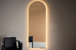 Peegel-lamp Skeppsvik x Josefin Lustig 70x185 cm must