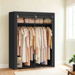 Riidest riidekapp 140x43x174 cm Hall riidepuutoruga