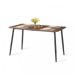 S&ouml;&ouml;gilaud 75x140x75 cm pruun puit ja teras