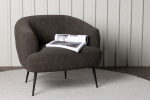 Tugitool Derry 79x69x70 cm tumehall boucl&eacute; kangas