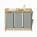 Pesukorv 3 sektsiooniga 93,8 x 33,8 x 78 cm hall