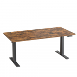 K&otilde;rgust reguleeritav laud 160 x 80 cm pruun