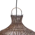 Rippvalgusti The Desert Gourd pruun rotang 48x48x45 cm