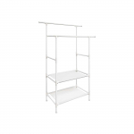Riidestange metallist 177 cm valge