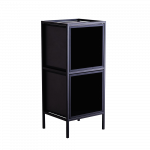 Kummut must SKAP BLACK 1R2 BOKS x2